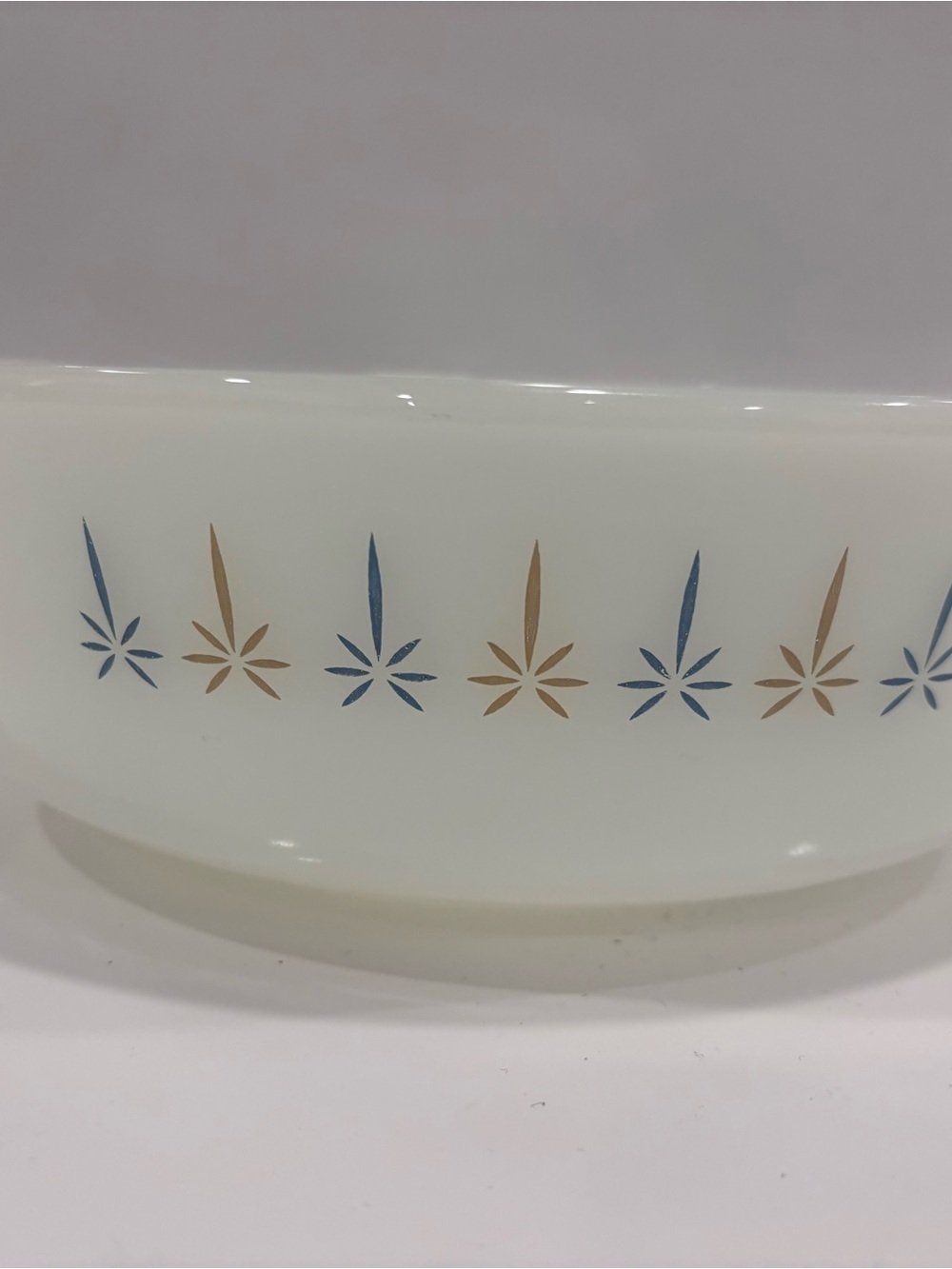 Anchor Hocking White Milk Glass Bowl
